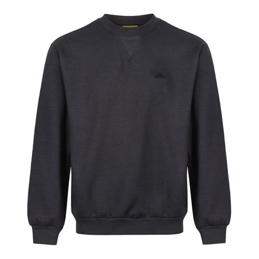 Iron Mountain Mens Fleece Crew Neck Sweatshirt / Charcoal Grey